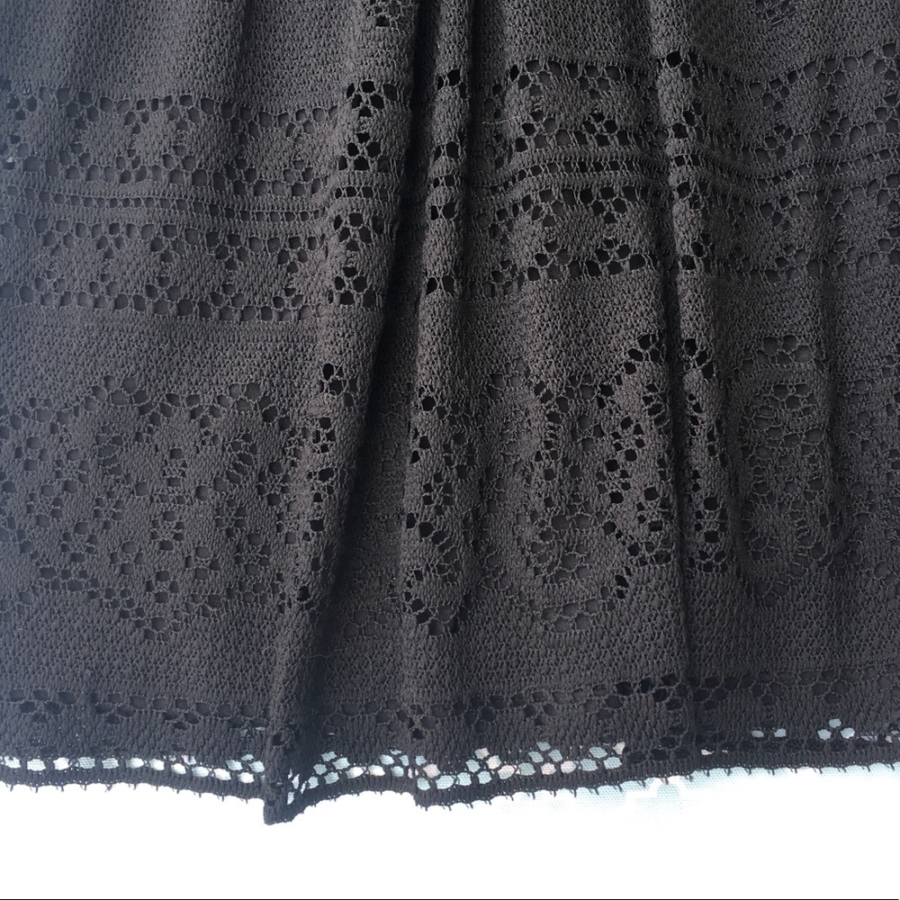 H&M Black Lace Mini Dress - Picture 7 of 8
